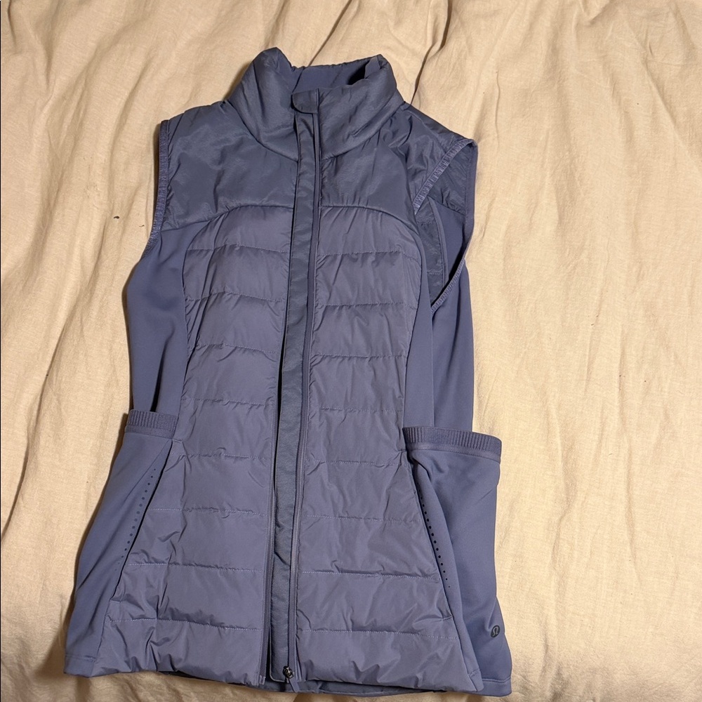 lululemon athletica Quilted Sleeveless Vest in Slate
